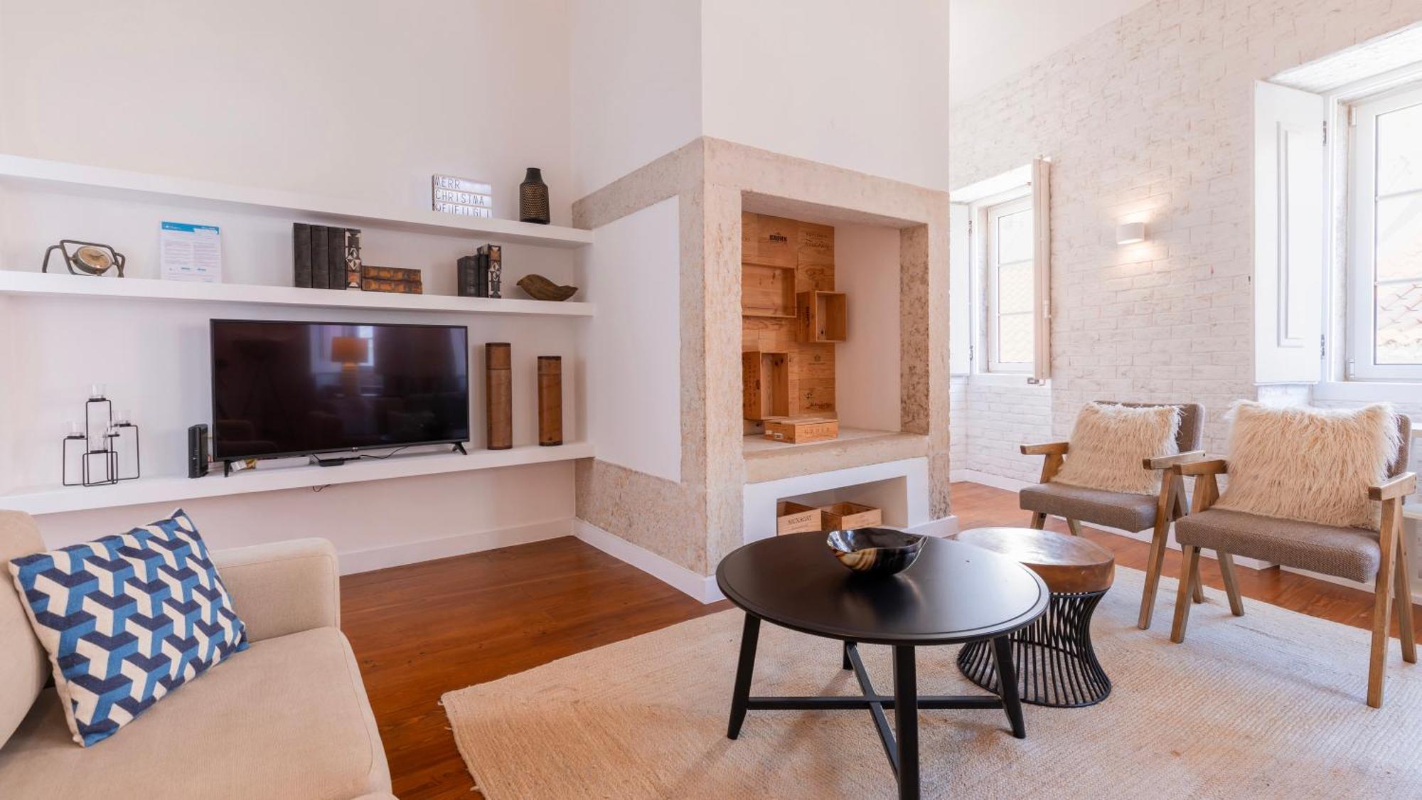 Charming 3Bdr Duplex In City Center By Lovelystay Lisabona Exterior foto